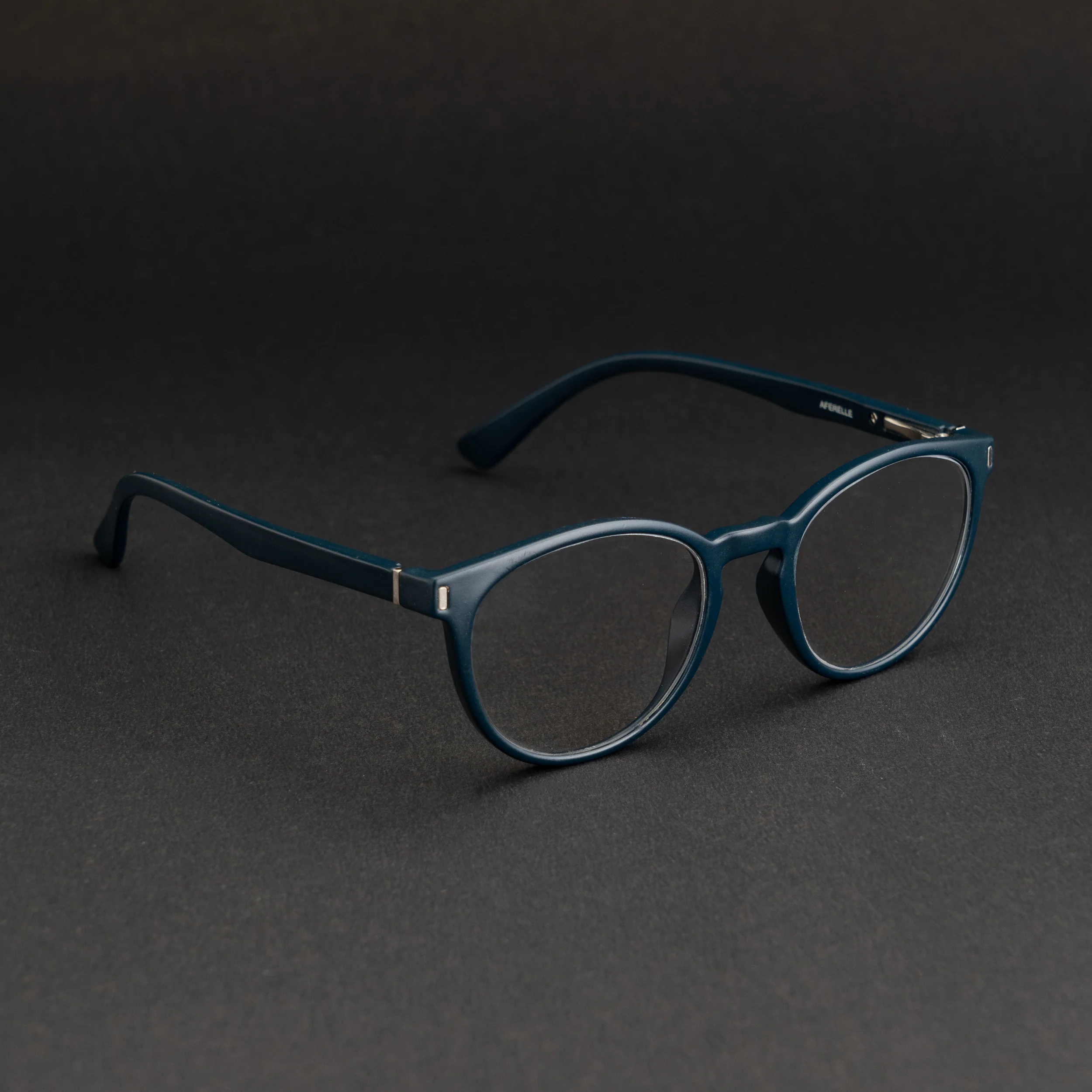 blue frame screen glasses - Image 3