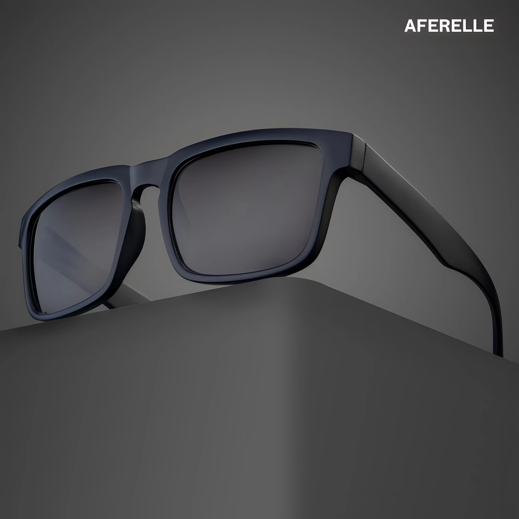 THE CHALLENGER Matt Navy UV400 Polarized Sunglasses - Image 2
