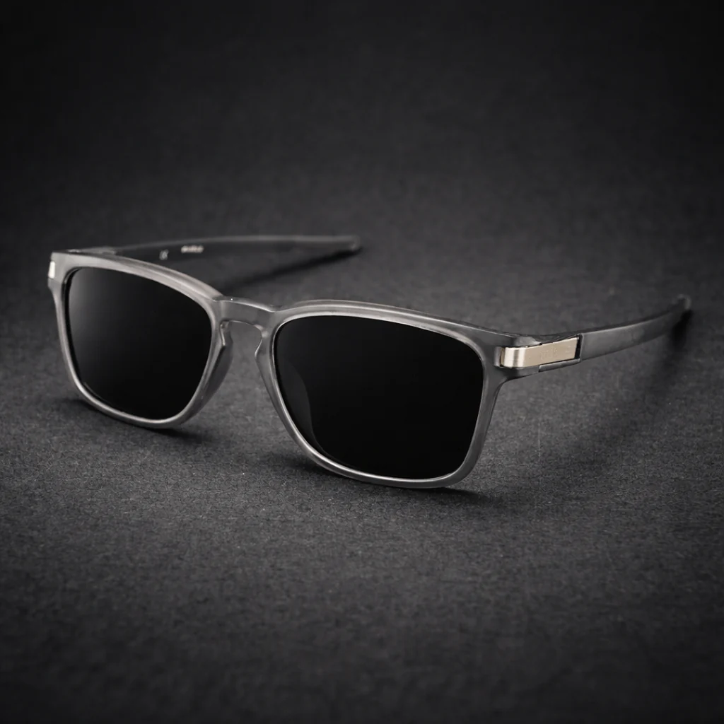 THE PRODUCER | Matt Grey Unisex UV400 HD Pro Sunglasses - Image 3